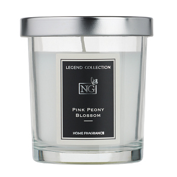 NEW GALAXY Свеча ароматизированная LEGEND COLLECTION, 88 гр, Pink Peony Blossom