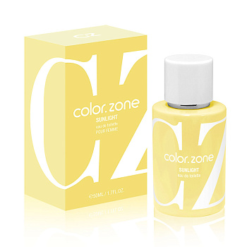 Туалетная вода женская тм UNIQUE color.zone Sunlight, 50 мл