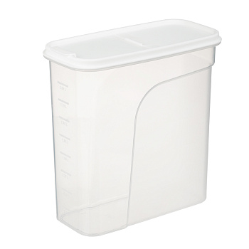 Банка для сыпучих продуктов МАШ прямоугольный 2,4л, пластик