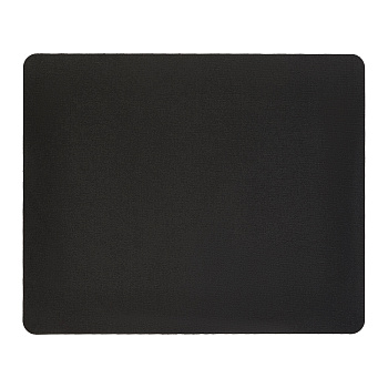 Коврик для мышки BY Promo, 18х22см, резина, полиэстер, чёрный