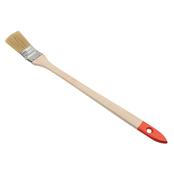 ЕРМАК/Headman Кисть радиаторная плоская нат. щетина 1,5" (38мм)