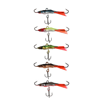 AZOR FISHING Балансир "Малек", 6 гр, 3 см, 5 цветов