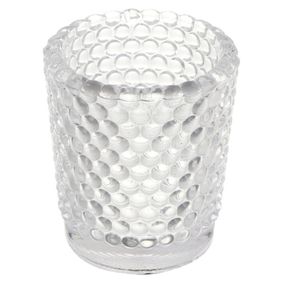 Подсвечник тм LADECOR "Стакан" стеклянный, 5,6x5,6x6,4 см