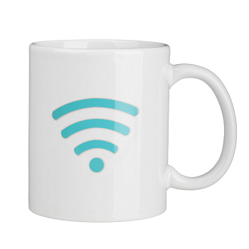 MILLIMI WI-FI Кружка 350мл с терморисунком, керамика