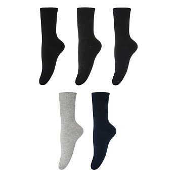 Носки мужские с ослаблен. резинкой, тм Turkan, р.41-47,90%хлопок,8%п/а,2%лайкра,цвета в ас-те,814