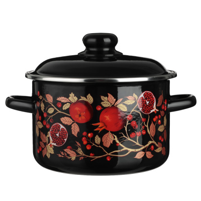 Гранат Кастрюля эмалированная 3л, индукция