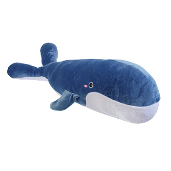 ИГРОЛЕНД Игрушка мягкая "Кит", 75 см, полиэстер