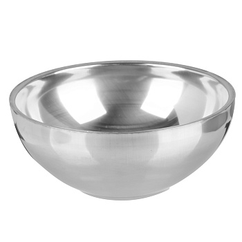 Чашка походная глубокая тм РУССО ТУРИСТО, двухслойная, 280мл, 11,5х5см, 201-я нерж.сталь