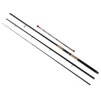 Удилище фидерное "Краун" тм AZOR FISHING, 3 сост, файбергласс, 3,9м, 50-100 гр, в компл. 3 вершинки