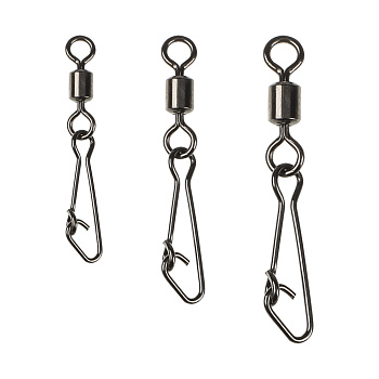 Набор вертлюгов с карабином тм AZOR FISHING, 5шт, №10+2, №12+1, №8+3