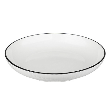 MILLIMI Соло Тарелка 600мл, 20х4см, фарфор