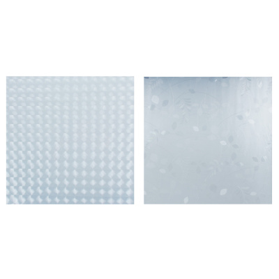 Пленка на стекло тм VETTA, статическая, 2D, 45х200см, ПВХ, 2 дизайна