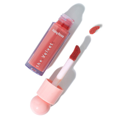 Блеск для губ бархат тм RUBY ROSE, цвет 01, 04, 07, 09, 11, 12, 4,2 мл.