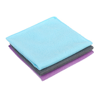 Салфетка универсальная тм VETTA, 30х30см, микрофибра 160г/м2, 3 цвета
