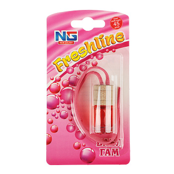 NEW GALAXY Ароматизатор подвесной Freshline бабл гам, 5 мл
