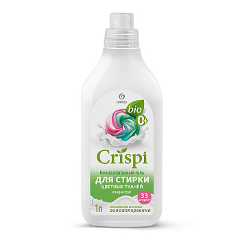 Гель для стирки GRASS CRISPI,2 вида,концентрат, п/б,1л