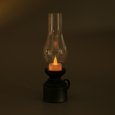 Светильник LED декоративный,7х9,5x24,5 см, 3хААА, пластик, 2 цвета