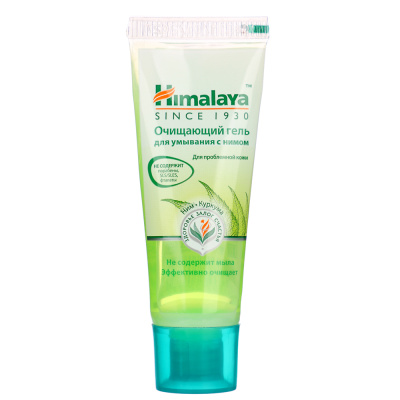 Гель для умывания HIMALAYAочищающий с нимом, туба, 15мл