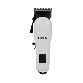 LEBEN Машинка для стрижки волос, 4 насадки: 3/7/9/12мм, Li-ion 3,7в/1200мАч, USB