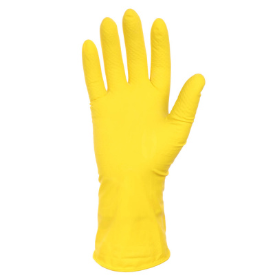 Перчатки хозяйственные тм Archdale, жёлтые в инд. упак. р. M