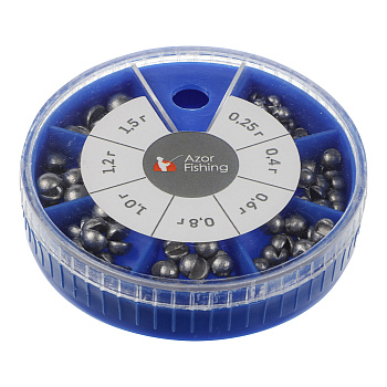 Набор грузил "Дробинка" тм AZOR FISHING, малый
