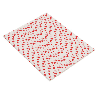 Набор трубочек для напитков тм Fntastic, 19,5 см, бумага, 25 шт, 4 дизайна