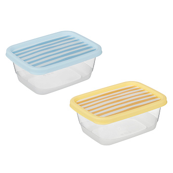 Орра Контейнер для продуктов прямоугольный 0,5л, пластик, 2 цвета