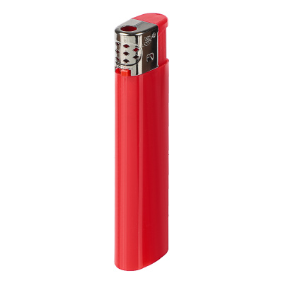 Зажигалка пьезо тм FLAMECLUB, 8x2x1cм, 5 цветов, серия Р-02, арт.17704