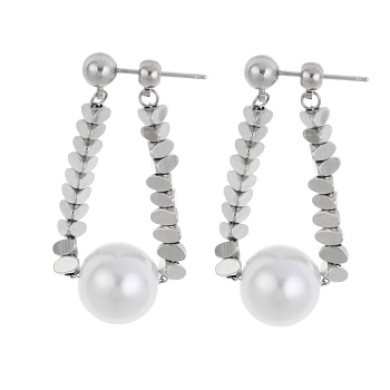 Серьги, медь, БЖ25-14