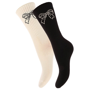 GALANTE Носки женские, р.23-25, 65% полиэстер, 20% акрил, 15% шерсть, разноцветные, арт.1