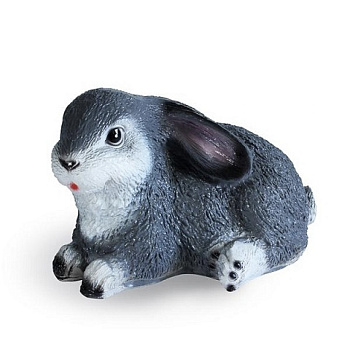 Фигура садовая "Кролик" 16х27см, гипс