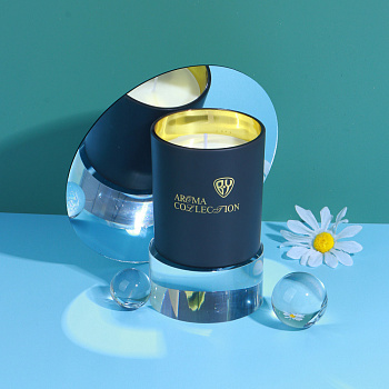 BY Свеча ароматическая в подсвечнике, 300 г, аромат 1