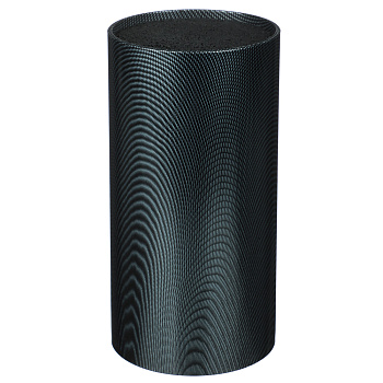 SATOSHI Карбон Подставка для ножей d11х22см, полипропиленовые разделители