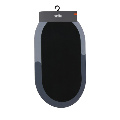 Коврик для ванной комнаты тм VETTA Pietra, 50x80 см, 70% полиэстер, 30% резина, 2 цвета