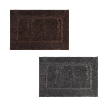 Коврик для ванной комнаты тм VETTA Solace, махровый 600г/м² тп-основа , 80х50см, 2 цвета