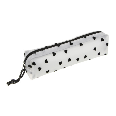 Пенал прямоугольный 1 отделение, 20х4,5х4,5см, ПВХ, 4 цвета