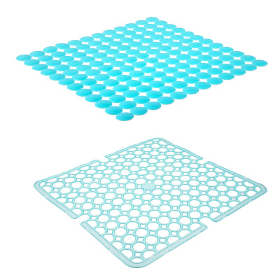 Коврик в раковину противоскользящий тм VETTA Кругляш, ПВХ, 27,5х27,5см, 4 цвета Коврик в раковину противоскользящий тм VETTA Кругляш, ПВХ, 27,5х27,5см, 4 цвета