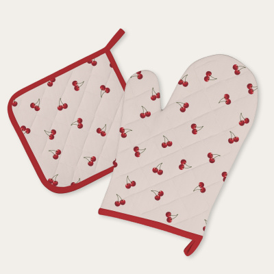 Прихватка тм PROVANCE Черри 18х18см, 100% хлопок, 2 дизайна