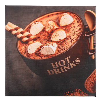 Картина "Чашка кофе", 30х30 см