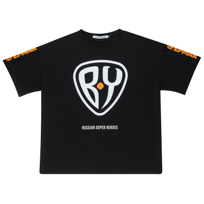 BY KHARITONOV Футболка мужская, хлопок, цвет черный, размер XL