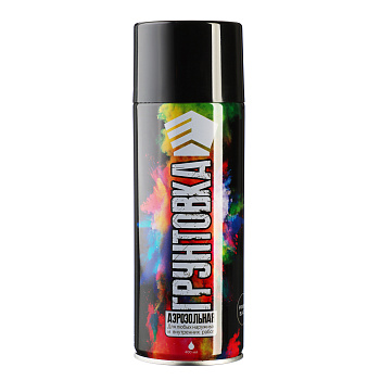 ЕРМАК Грунтовка аэрозоль 400мл, черная