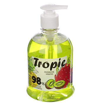 Мыло жидкое TENDRESSE Тропик, п/б, дозатор, 500мл
