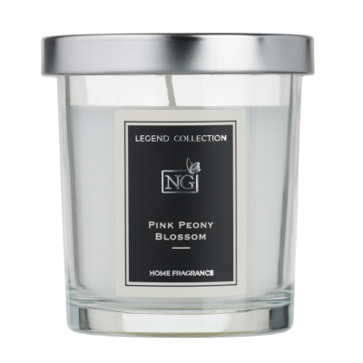 NEW GALAXY Свеча ароматизированная LEGEND COLLECTION, 88 гр, Pink Peony Blossom