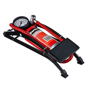 ЕРМАК Насос ножной, манометр, 55x120мм, Стандарт