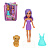 ИГРОЛЕНД Кукла 9 см с питомцем, ABS, PP, 9,5х2,5х12,5 см, 4 дизайна
