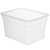 Ящик для хранения с крышкой 5л BASIC, полипропилен, 25х19х16см