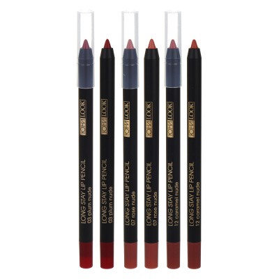 ЮНИLOOK Карандаш устойчивый для создания контура губ, 1,6 гр, 3 тона