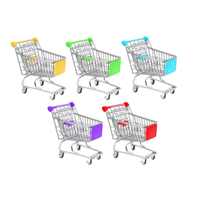 Тележка для мелочей тм VETTA Супермаркет мини, металл, 12х11х8см