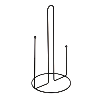 Подставка для бумажных полотенец тм VETTA, 16х30см, сталь Q195, цвет черный