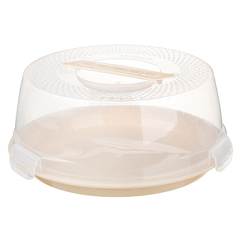 Блинница-тортовница d28,5см, пластик